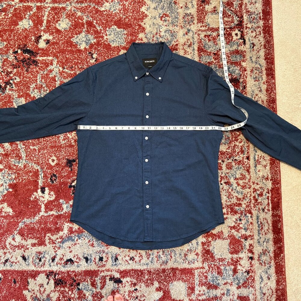 Bonobos Everyday Oxford Shirt - Blue - Size L